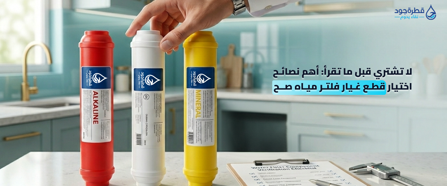 قطع غيار فلتر مياه